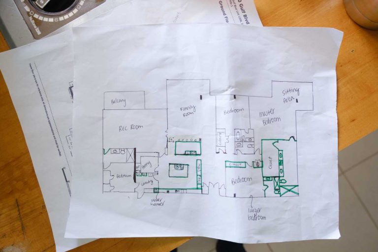 blueprints for interior demolition